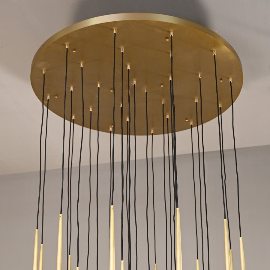 Aquitain Cluster Round Chandelier-Nobipets