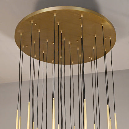 Aquitain Cluster Round Chandelier-Nobipets