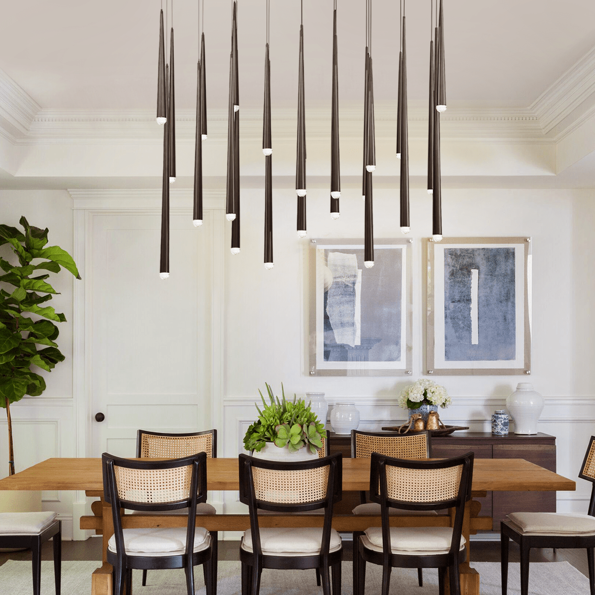 Aquitain Linear Chandelier-Nobipets