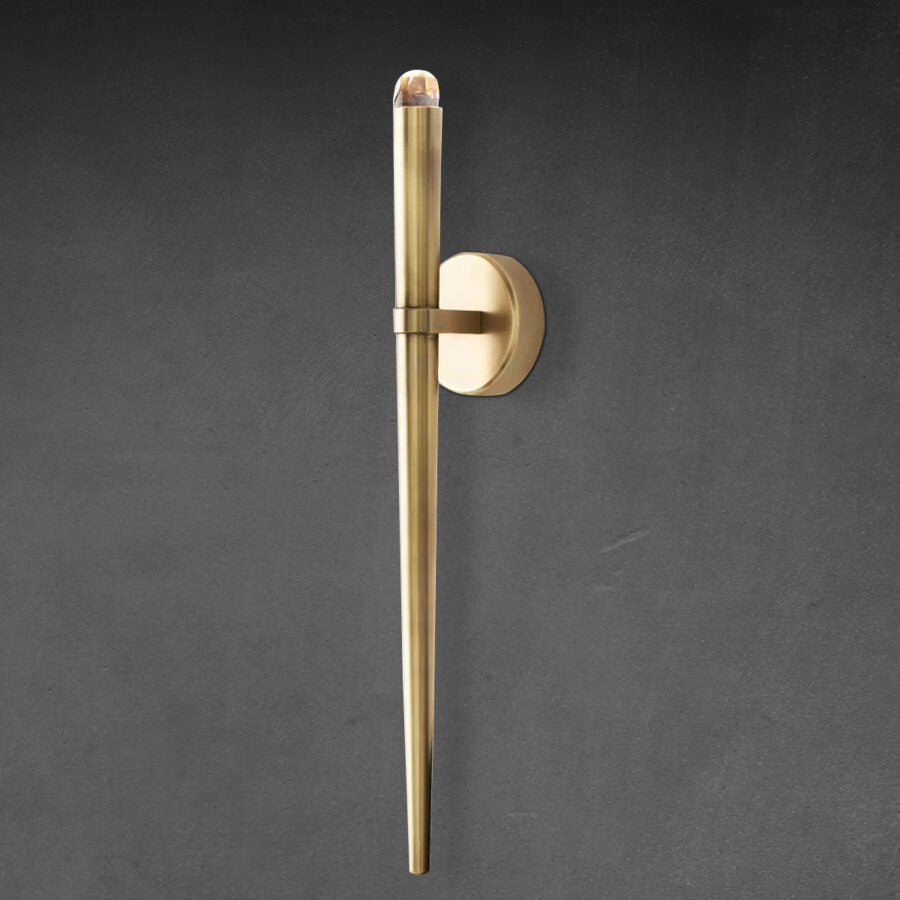 Aquitain Torch Sconce 24"H