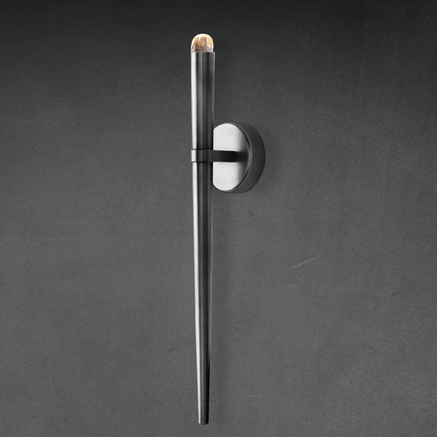 Aquitain Torch Sconce 24"H