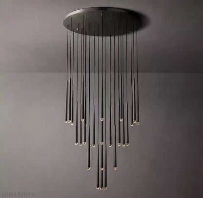 Aquitania Round Chandelier 24" 30" 48"-Nobipets
