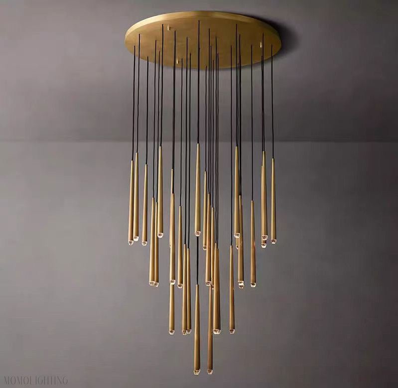 Aquitania Round Chandelier 24" 30" 48"-Nobipets