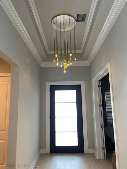 Aquitania Round Chandelier 24" 30" 48"-Nobipets