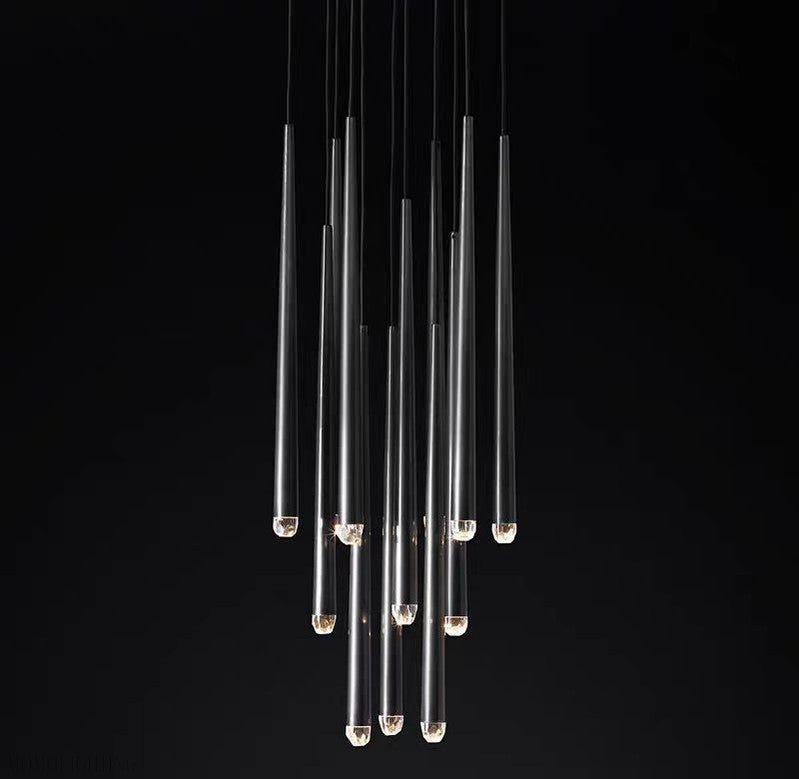 Aquitania Round Chandelier 24" 30" 48"-Nobipets