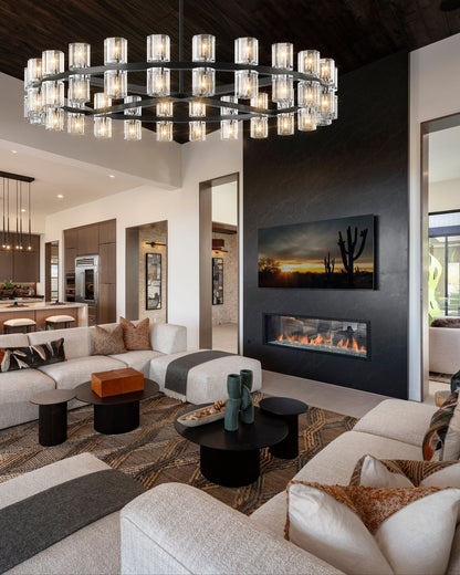 Arcachoe Led Round Chandelier