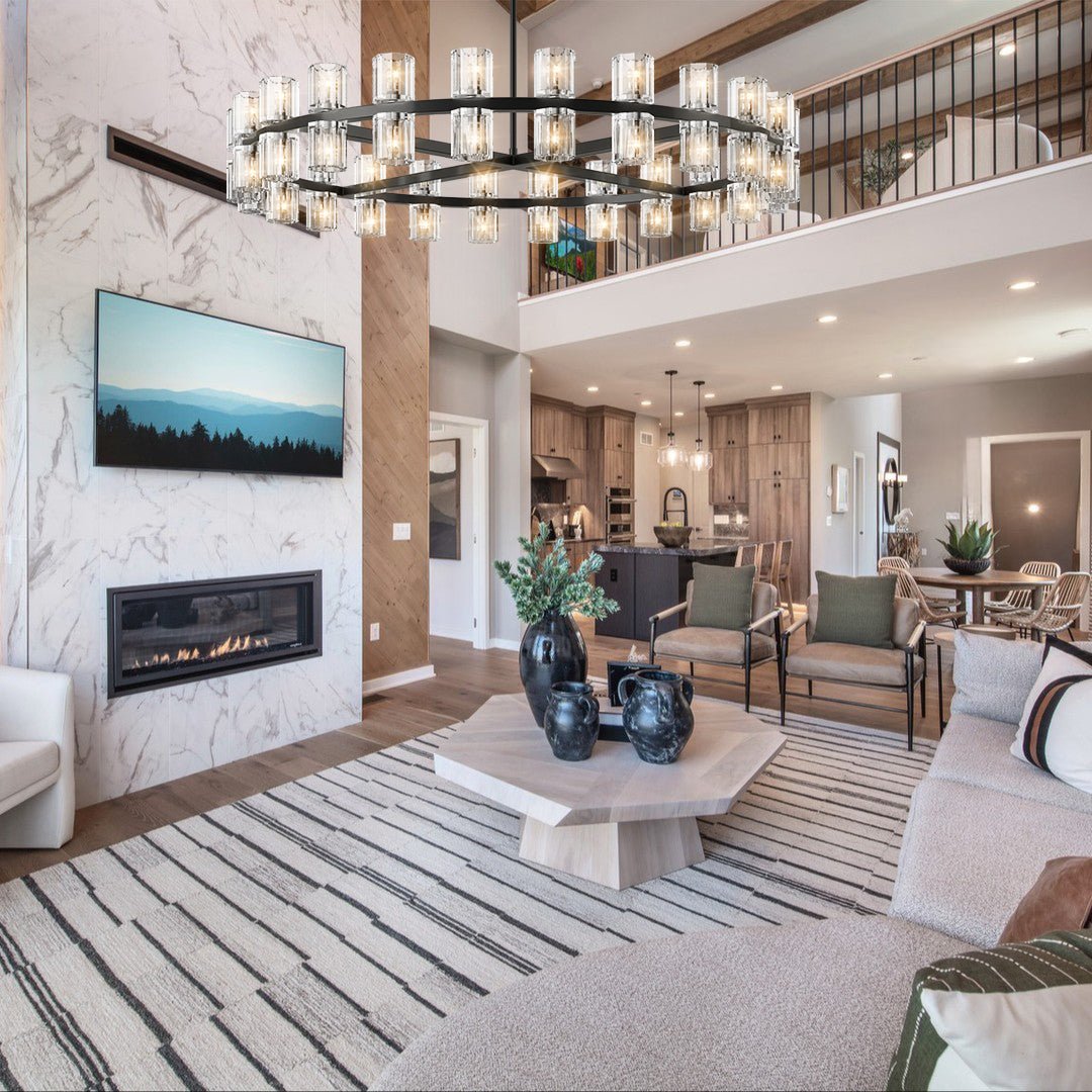 Arcachoe Led Round Chandelier