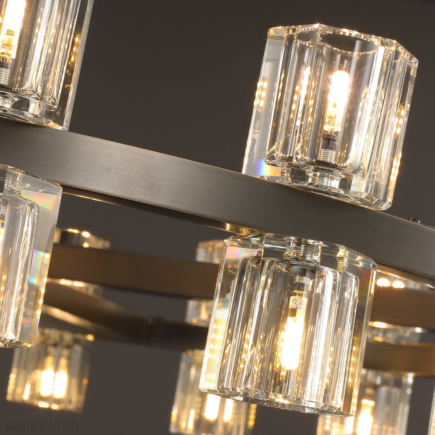 Arcachon Crystal Rectangular Chandelier 48" 54" 72"-Nobipets