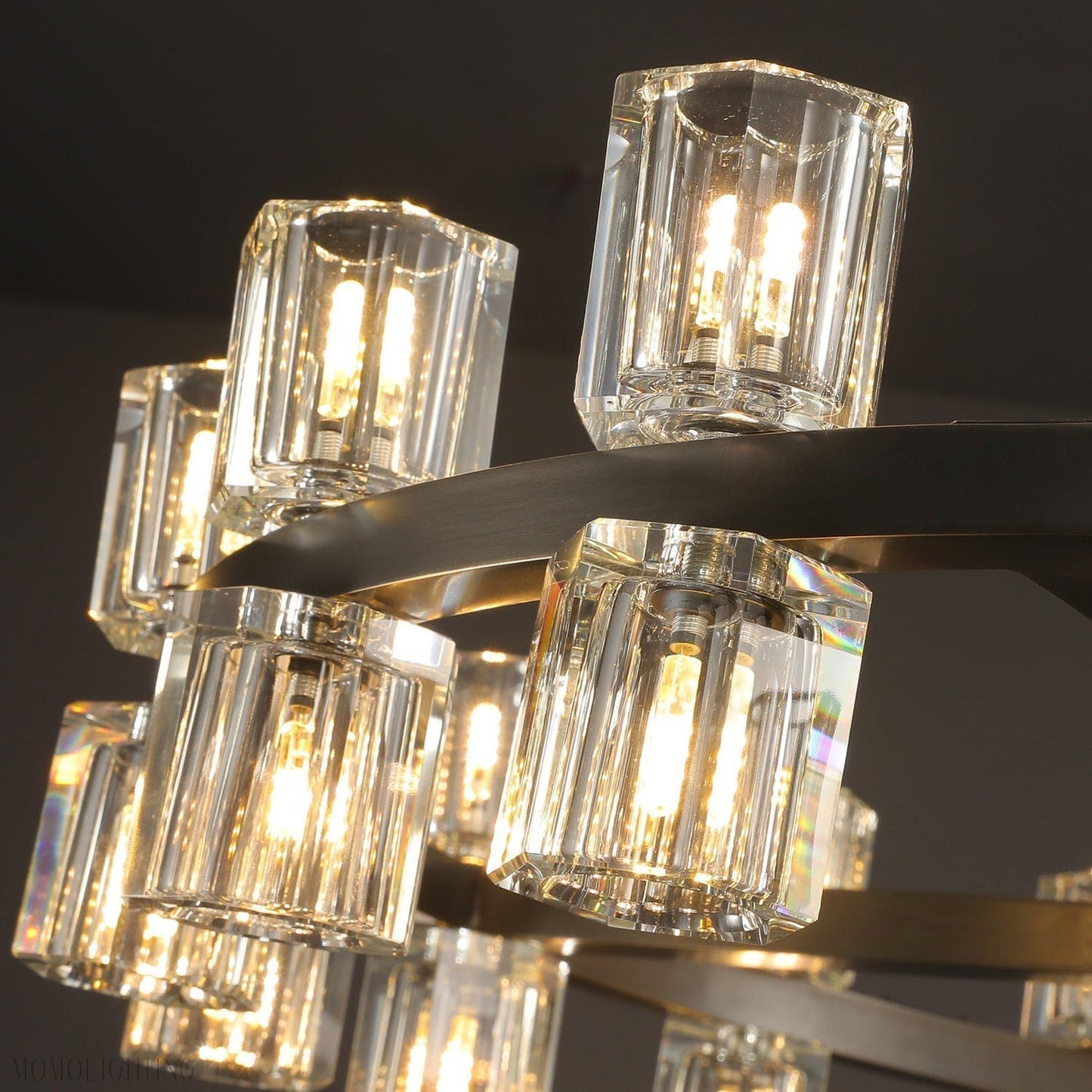Arcachon Crystal Rectangular Chandelier 48" 54" 72"-Nobipets
