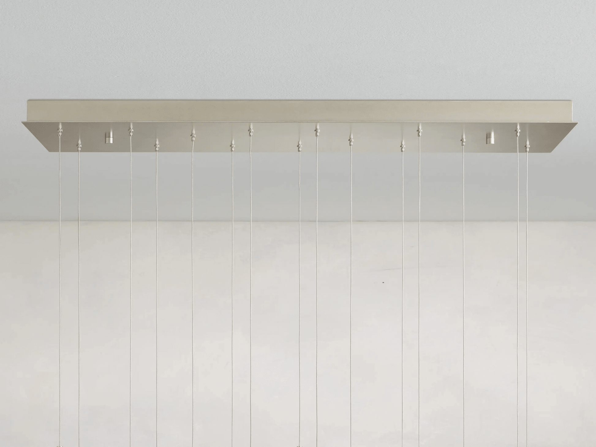 Arica Alabaster Modern Rectangular Chandelier-Nobipets