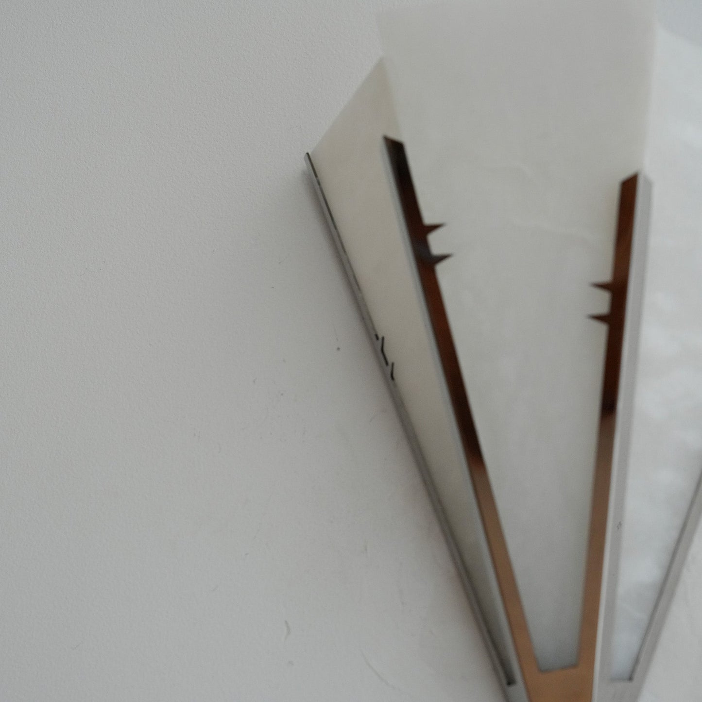 Art Deco Metal Wall Sconce