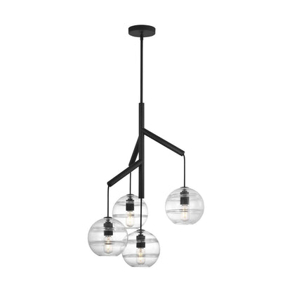 Art Glass Ball Sedona Chandelier-Nobipets