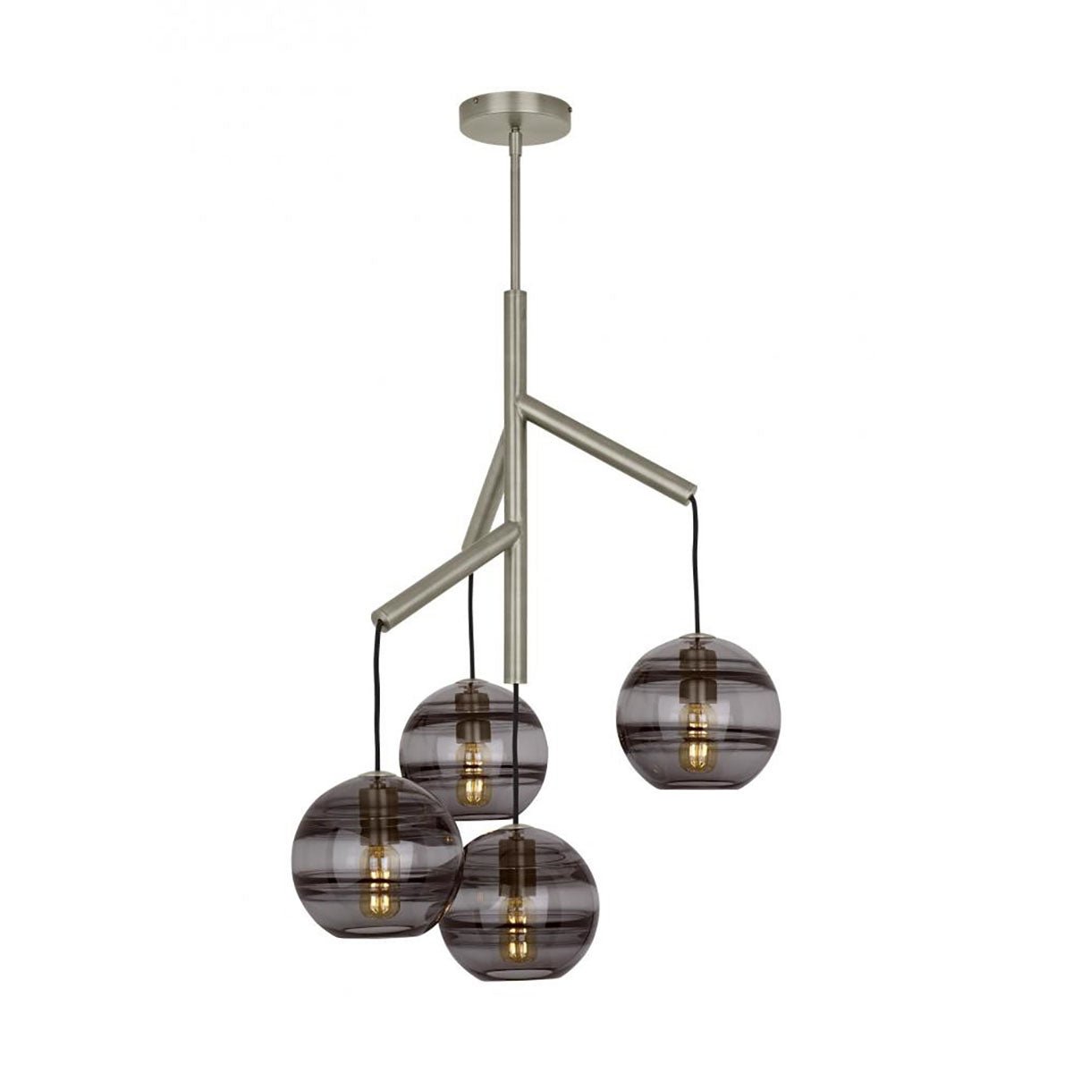 Art Glass Ball Sedona Chandelier-Nobipets