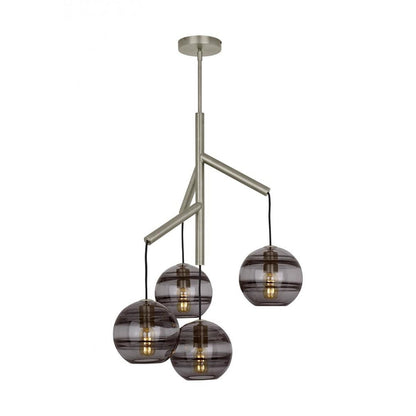 Art Glass Ball Sedona Chandelier-Nobipets