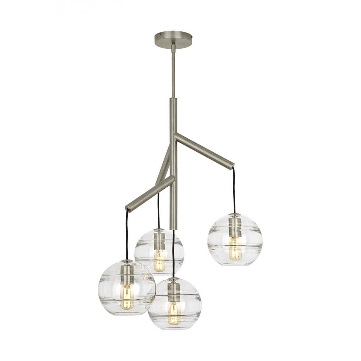 Art Glass Ball Sedona Chandelier-Nobipets