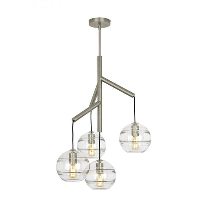 Art Glass Ball Sedona Chandelier-Nobipets