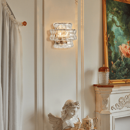 Art Glass Ghiaccio Wall Sconce