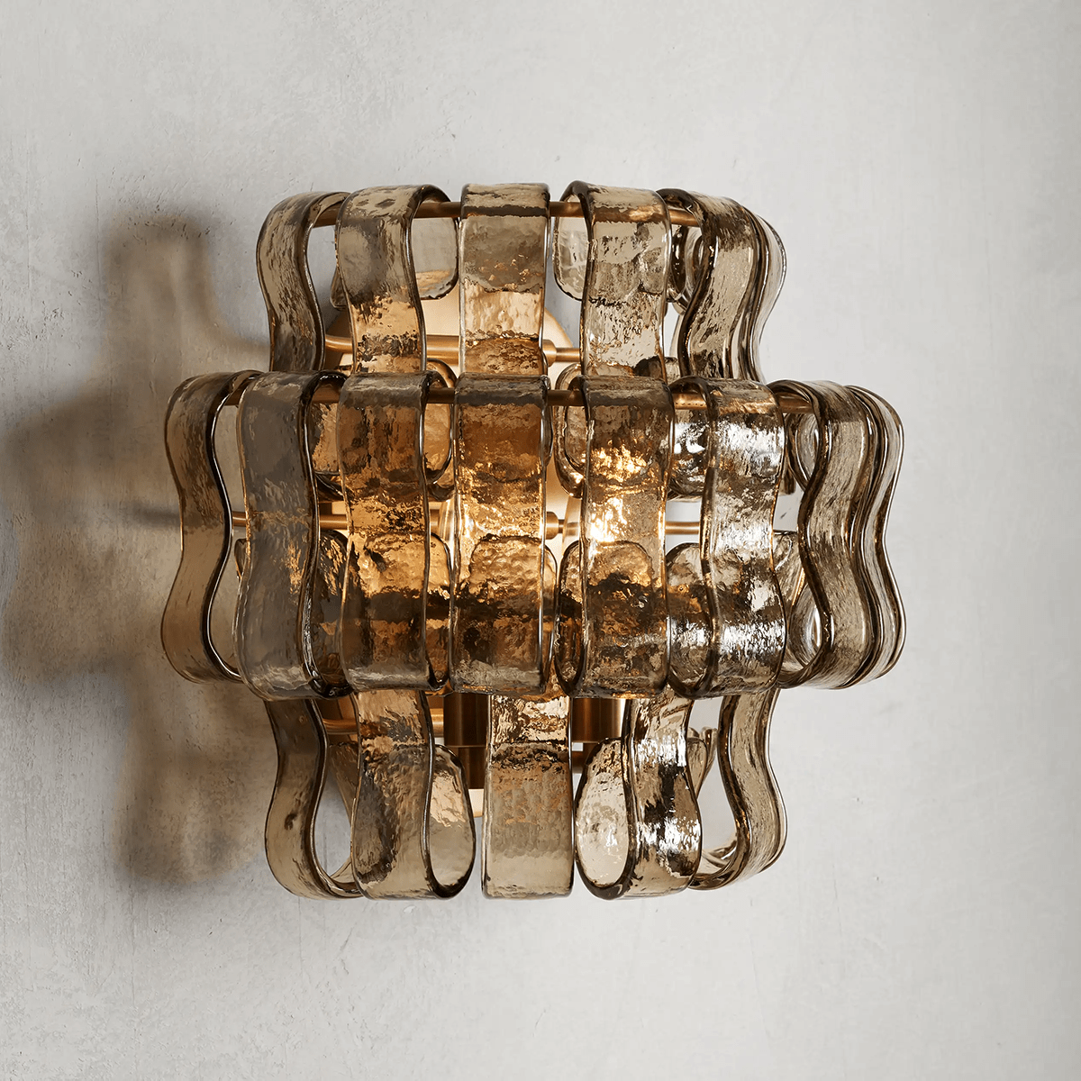 Art Glass Ghiaccio Wall Sconce
