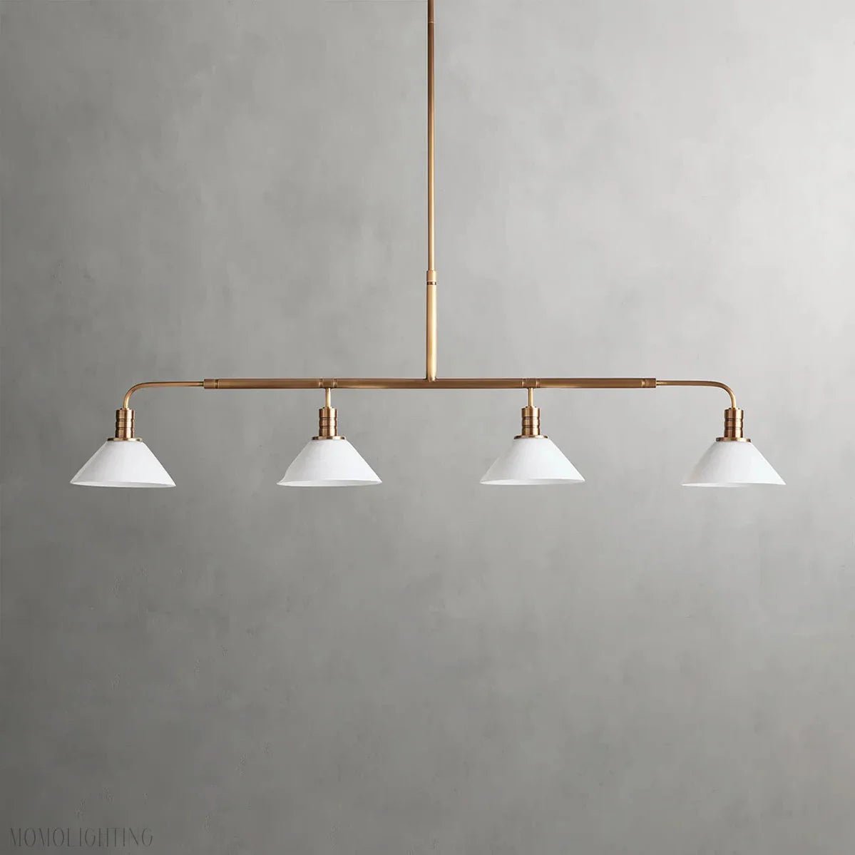 Art Glass Therona Linear Chandelier-Nobipets