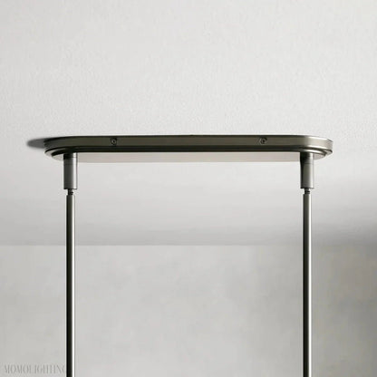 Art Glass Therona Linear Chandelier-Nobipets