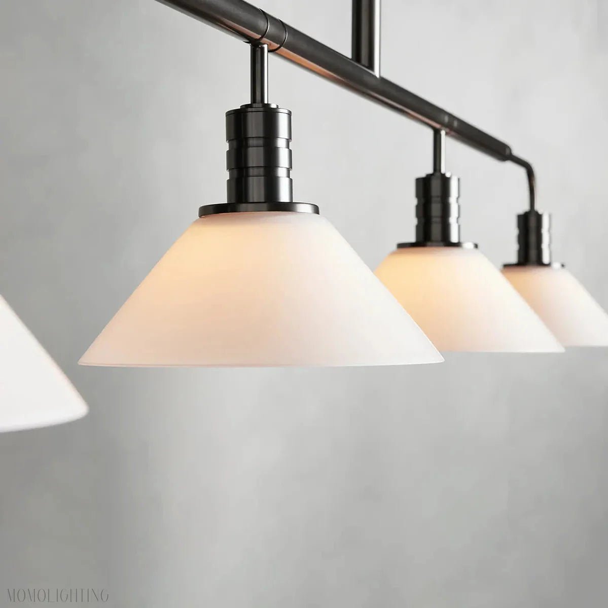 Art Glass Therona Linear Chandelier-Nobipets
