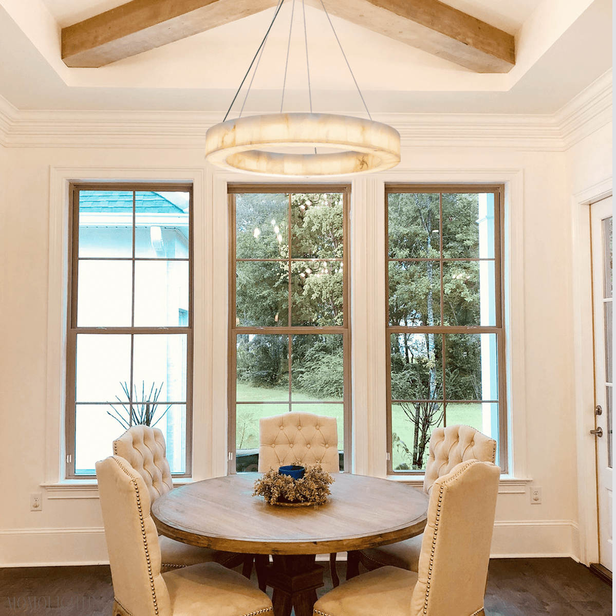 Art Rivage Calcite Round Chandelier 32" 45" 60"-Nobipets