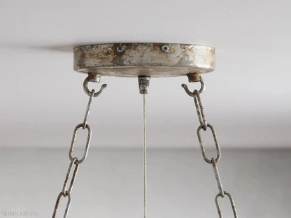 Aubrey 7 Light Oval Chandelier-Nobipets