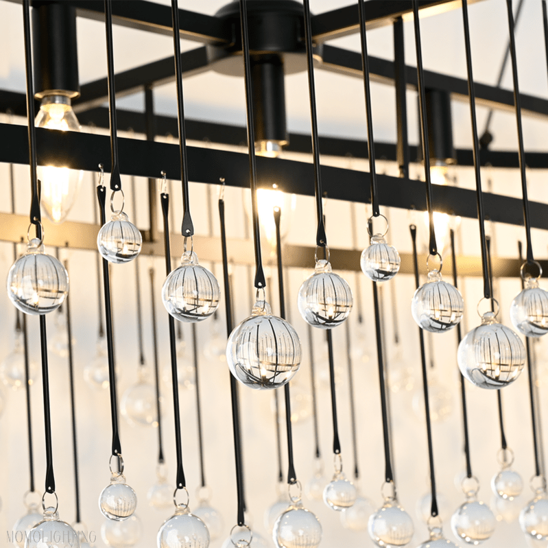 Aubrey 7 Light Oval Chandelier-Nobipets
