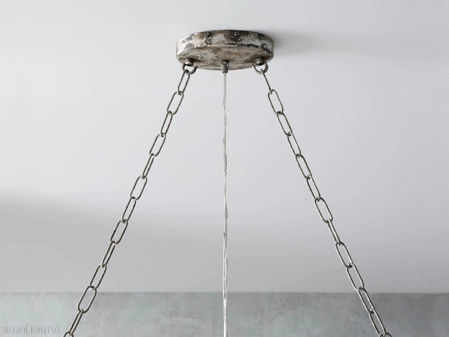 Aubrey Crystal Ball Rectangular Chandelier 47'' 60''-Nobipets