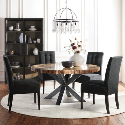Aubrey Crystal Ball Round Chandelier 5 Light / 8 Light-Nobipets
