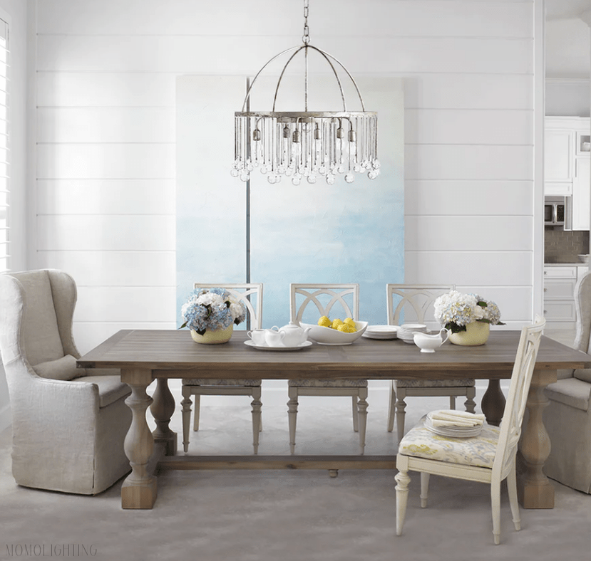 Aubrey Crystal Ball Round Chandelier 5 Light / 8 Light-Nobipets