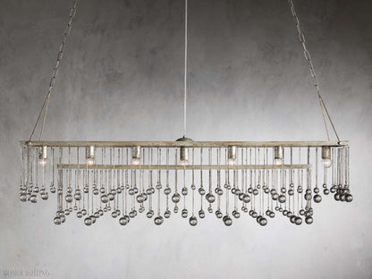 Aubrey Rectangular Chandelier-Nobipets