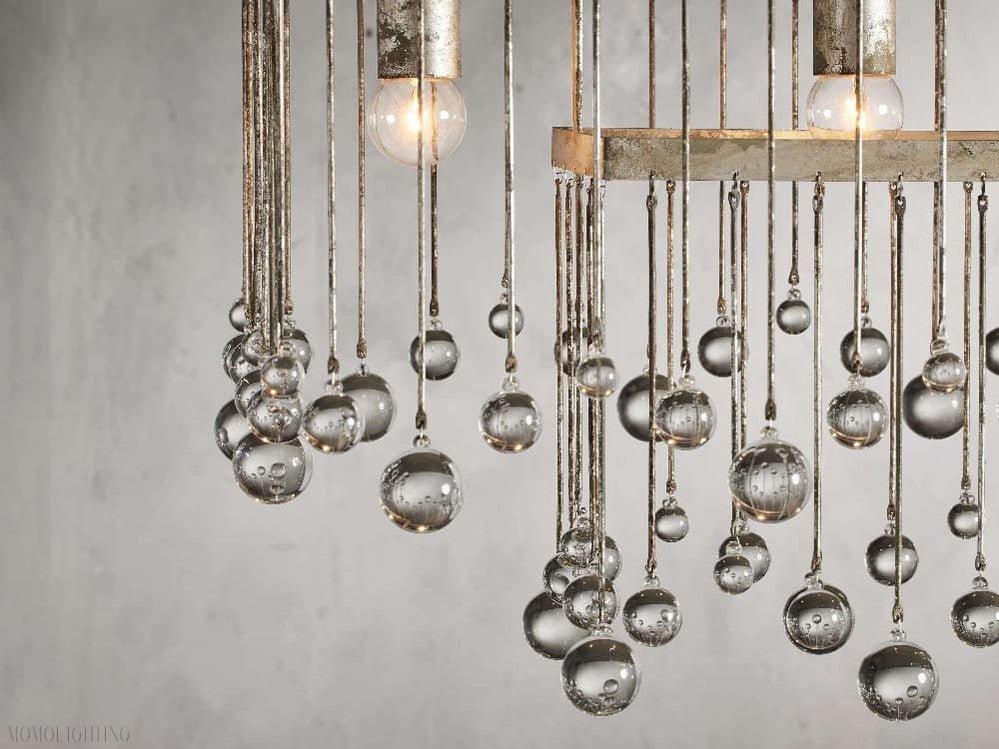 Aubrey Rectangular Chandelier-Nobipets