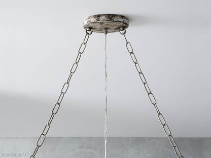 Aubrey Rectangular Chandelier-Nobipets