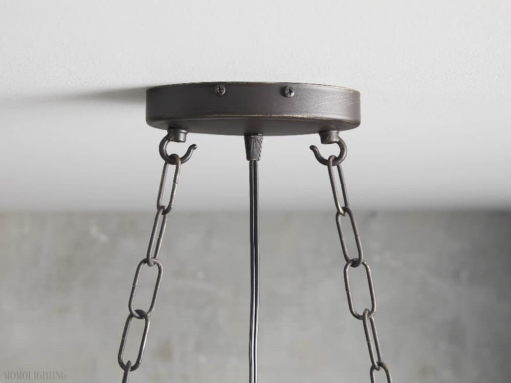 Aubrey Rectangular Chandelier-Nobipets