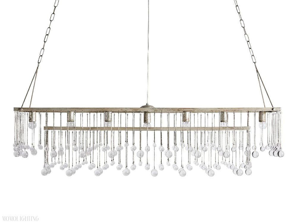 Aubrey Rectangular Chandelier-Nobipets