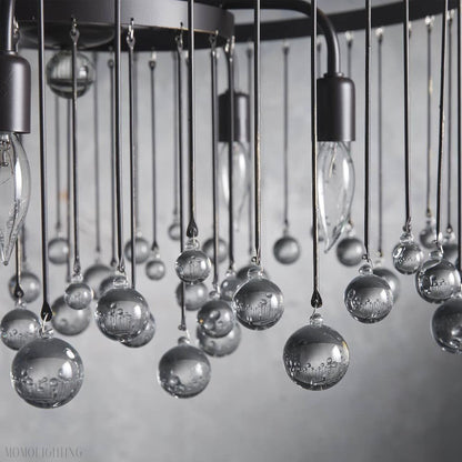 Aubrey Round Chandelier-Nobipets