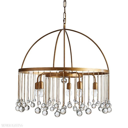 Aubrey Round Chandelier-Nobipets