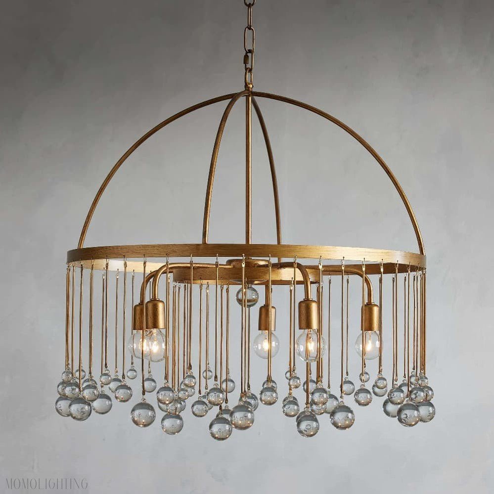 Aubrey Round Chandelier-Nobipets