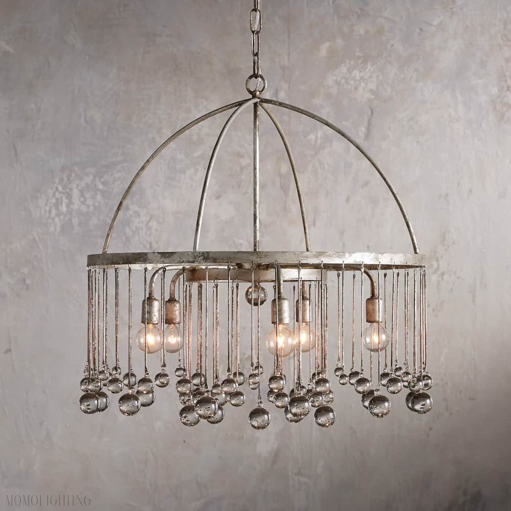 Aubrey Round Chandelier-Nobipets
