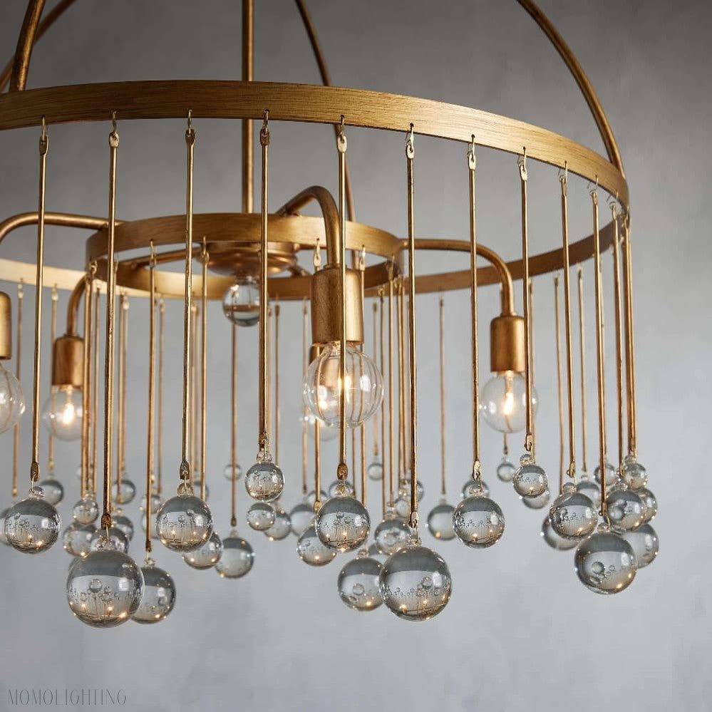 Aubrey Round Chandelier-Nobipets