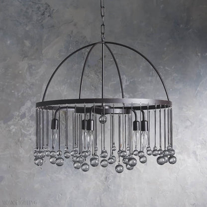 Aubrey Round Chandelier-Nobipets