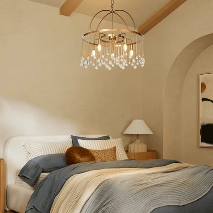 Aubrey Round Chandelier-Nobipets
