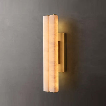 Audubon Alabaster Double Sconce