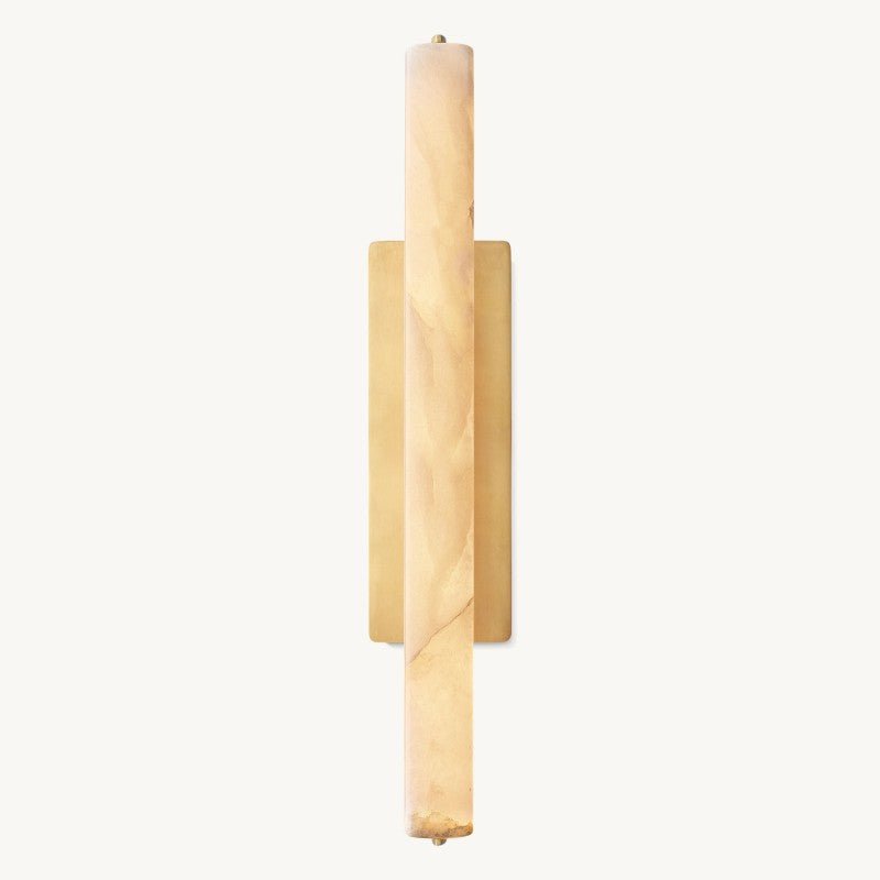 Audubon Alabaster Single Sconce