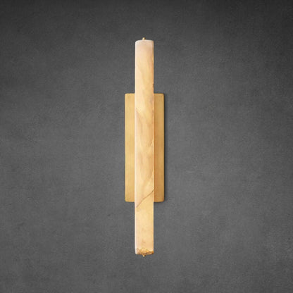 Audubon Alabaster Single Sconce