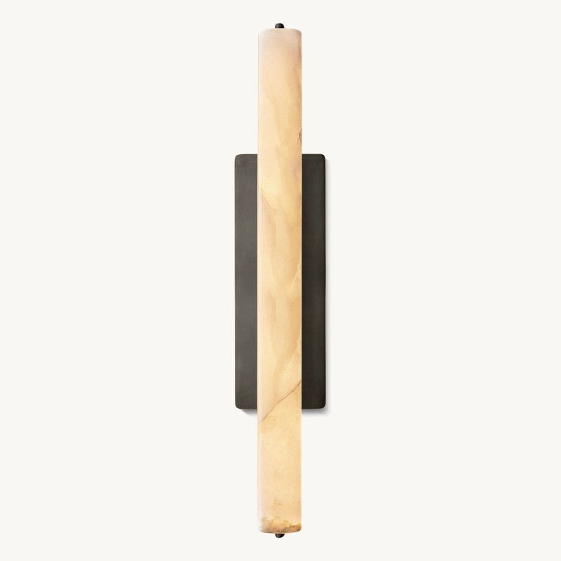 Audubon Alabaster Single Sconce