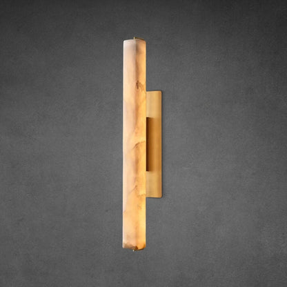 Audubon Alabaster Single Sconce