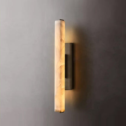 Audubon Alabaster Single Sconce