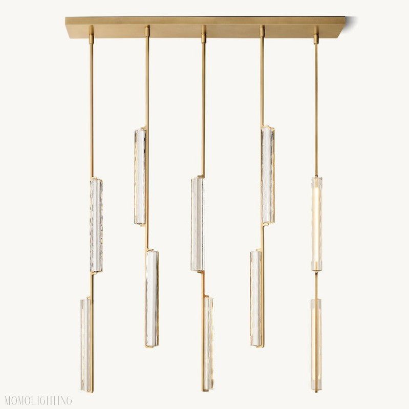 Audon Linear Chandelier 54"-Nobipets
